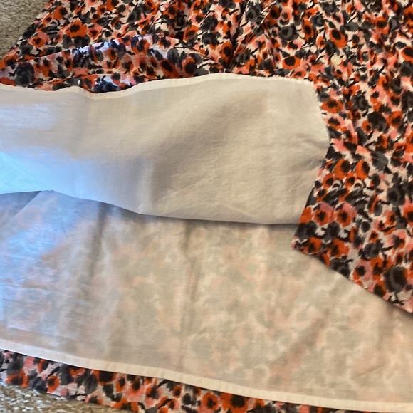 Gap Floral Tie Waist Dress Size 8 - Picture 5 of 5